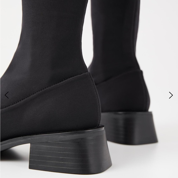 Vagabond Blanca Stretch Boot Black Size 36 - Picture 7 of 14